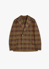 AABELE DOUBLE-BREASTED JACKET WITH PATCH POCKETS