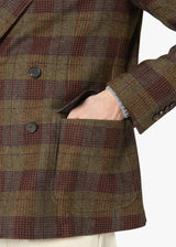 AABELE DOUBLE-BREASTED JACKET WITH PATCH POCKETS