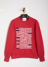 AACASTE DOPPIAA STATEMENT CREW NECK SWEATSHIRT