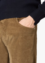 AACERO PANTALONI 5 TASCHE IN VELLUTO