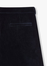 AAGENOVA PANTALONI IN VELLUTO LISCIO
