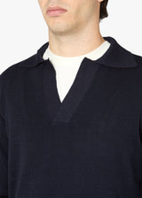 AAGRO-BI POLO IN MAGLIA BICOLORE