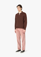 AAGRO KNITTED POLO-SHIRT