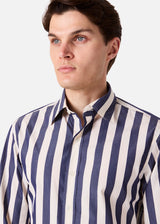 AALBENGA STRIPED COTTON SHIRT