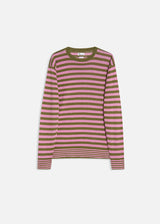 AALFEO STRIPED KNITTED TSHIRT