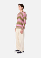 AALFEO STRIPED KNITTED TSHIRT