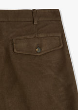 AALGHERO PANTALONI IN FUSTAGNO A GAMBA DRITTA