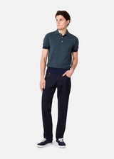AMENDOLA POLO IN MAGLIA DI COTONE