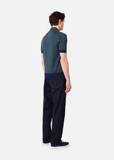 AMENDOLA POLO IN MAGLIA DI COTONE