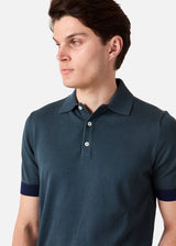 AMENDOLA POLO IN MAGLIA DI COTONE