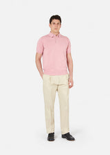 AAMENDOLA POLO IN MAGLIA DI COTONE