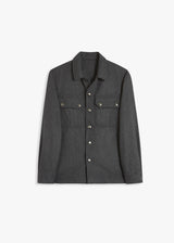 AAMENOFI SNAP BUTTONS OVERSHIRT
