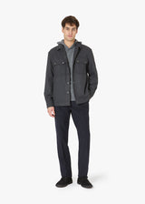 AAMENOFI SNAP BUTTONS OVERSHIRT