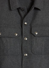 AAMENOFI SNAP BUTTONS OVERSHIRT