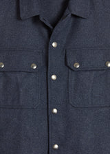 AAMENOFI SNAP BUTTONS OVERSHIRT