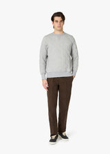 AAMERICAN QUILTED SWEATER