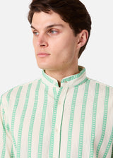 GURU COLLAR JACQUARD SHIRT