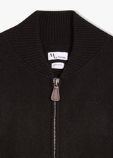 AAMIRA KNITTED ZIP SWEATER