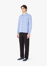 AAMLETO CASHMERE BLEND KNITTED SHIRT