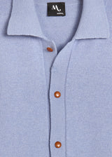 AAMLETO CASHMERE BLEND KNITTED SHIRT