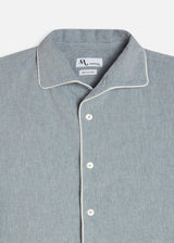 AANACAPRI COLLAR PIPING SHIRT