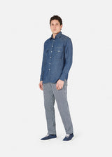 AANTIDE CAMICIA WESTERN CHAMBRAY