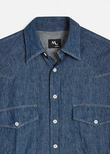 AANTIDE CAMICIA WESTERN CHAMBRAY