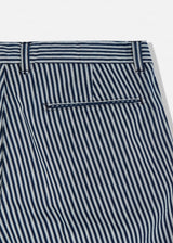 AANTIOCO PANTALONI A RIGHE IN COTONE