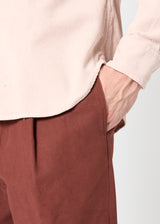 AANTIOCO PANTALONI IN FUSTAGNO CON PINCES