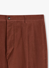 AANTIOCO PANTALONI IN FUSTAGNO CON PINCES