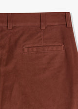 AANTIOCO PANTALONI IN FUSTAGNO CON PINCES