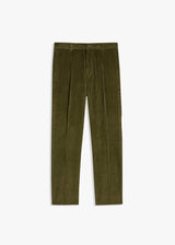 AANTIOCO PANTALONI CON PINCES IN CORDUROY