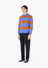 AANTIOCO MOLESKIN TROUSERS WITH DARTS