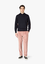 AANTIOCO PANTALONI CON PINCES IN CORDUROY