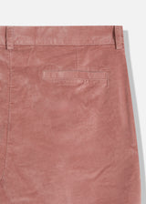 PANTALONI AANTIOCO IN COTONE STRETCH E VELLUTO LISCIO CON PINCES