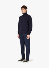 AANTIOCO PANTALONI IN DENIM CON PINCES