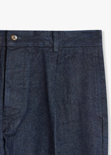 AANTIOCO PANTALONI IN DENIM CON PINCES