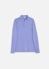 AAPOLLO POLO IN JERSEY A MANICHE LUNGHE