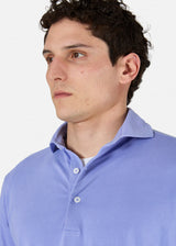 AAPOLLO POLO IN JERSEY A MANICHE LUNGHE