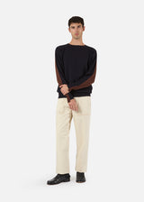 AAPPIO BICOLOR WOOL SWEATER