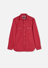 CAMICIA WESTERN AARIOSTO IN DENIM