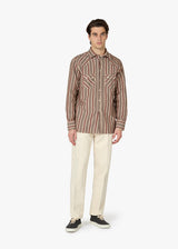 AARIOSTO JACQUARD WESTERN SHIRT