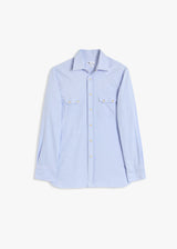 AARIOSTO CAMICIA WESTERN IN OXFORD