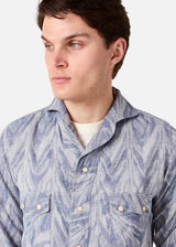AARIOSTO CAMICIA WESTERN IN OXFORD