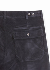 AARTEMAS WIDE CORDUROY FATIGUE TROUSERS