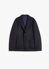 AAURA WOOL SINGLE-BREASTED JACKET