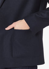 AAURA WOOL SINGLE-BREASTED JACKET