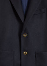 AAURA WOOL SINGLE-BREASTED JACKET