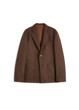 AAURA WOOL SINGLE-BREASTED JACKET
