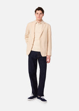 AAURA TROPICAL WOOL SIGLE-BREASTED JACKET